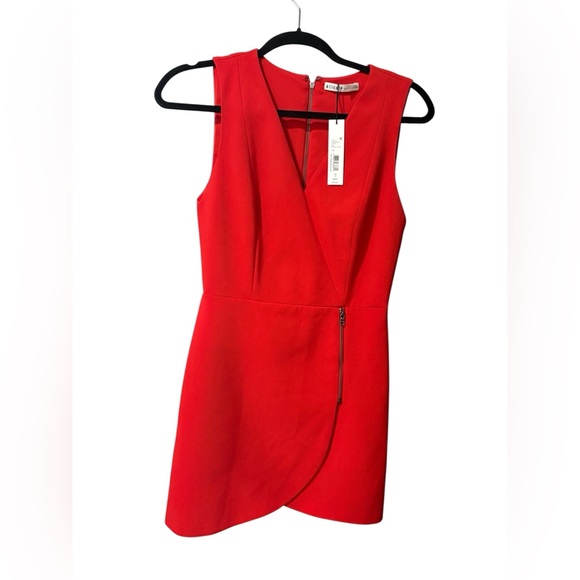 Alice + Olivia Lennon Side Zip Mini Dress - Picture 4 of 9